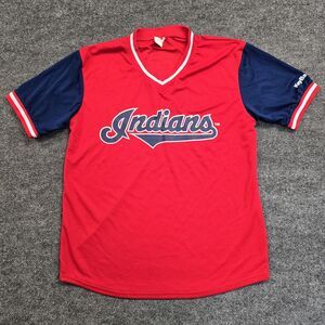 Cleveland Indians Giveaway #12 Mr. Smile Baseball Jersey Adult Size XL